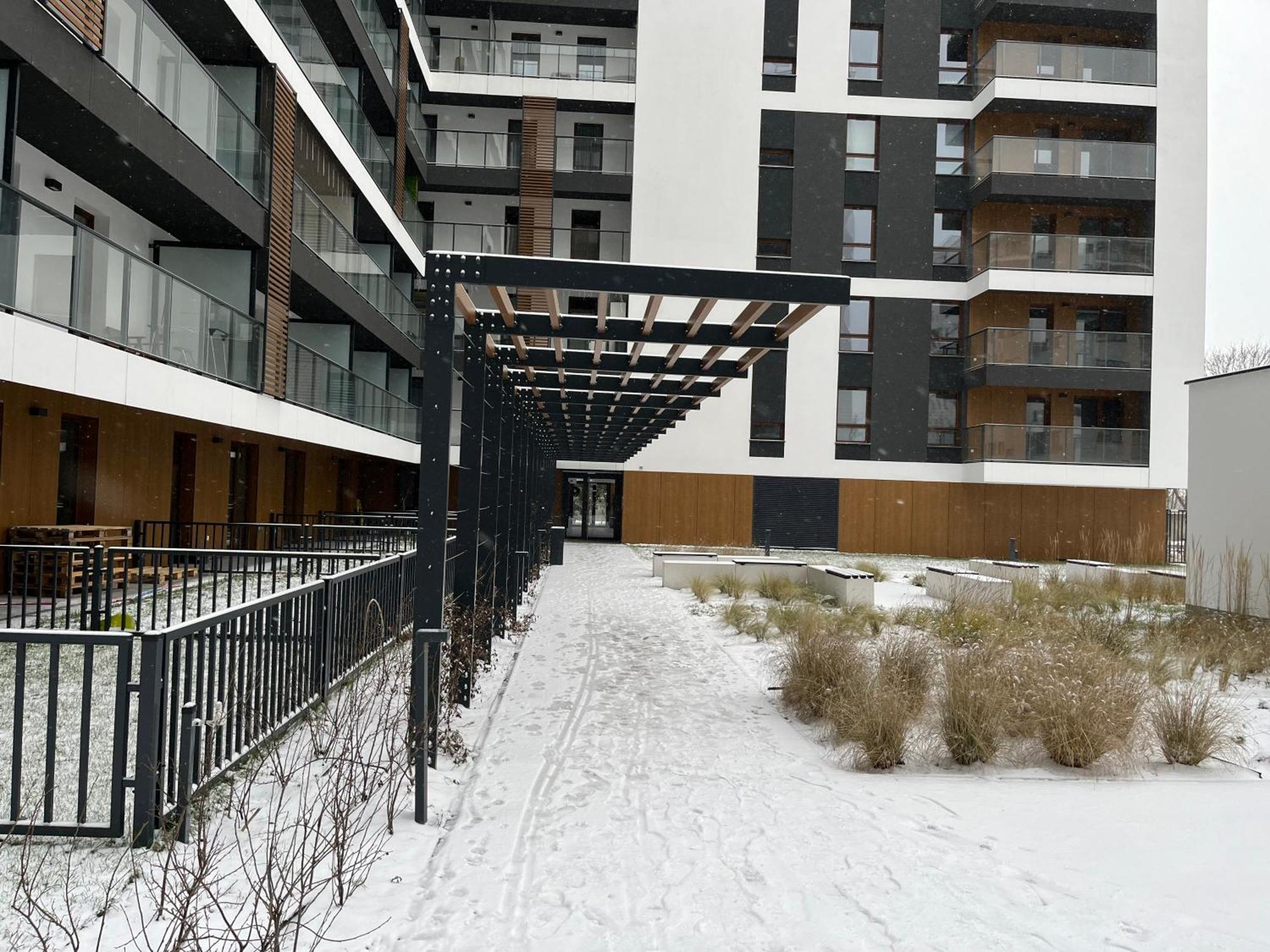 Warsaw Airport Wyscigi - City And Green View Apartment With Underground Garage Exterior photo