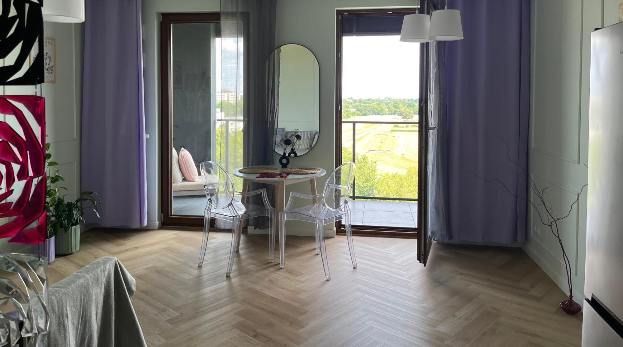 Warsaw Airport Wyscigi - City And Green View Apartment With Underground Garage Exterior photo